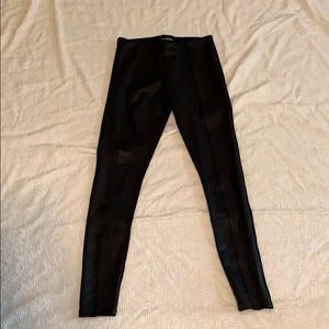 Express faux leather pants